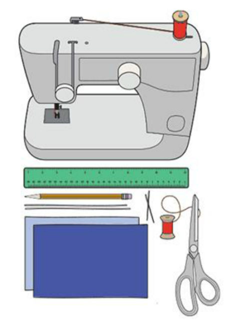 Sewing a facemask - materials needed